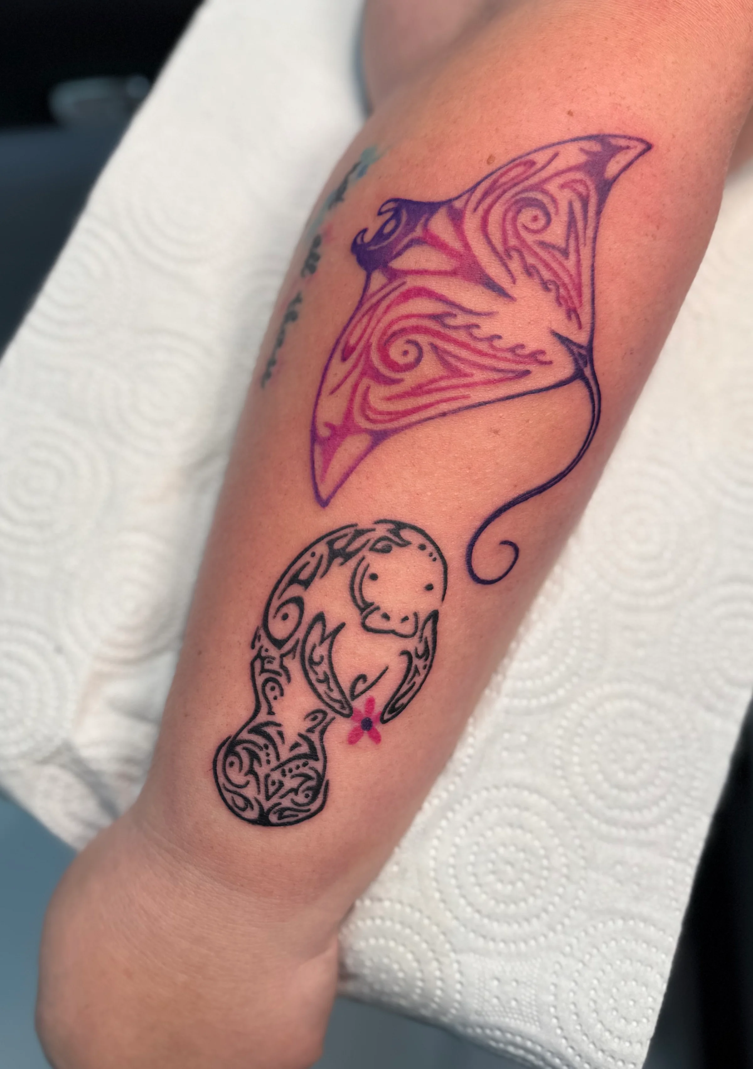 Tatuaje estilo mixto